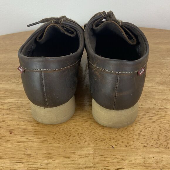 Clarks Padmora Women’s Brown Leather Lace Up Oxford Shoes Size 6M - Picture 5 of 7